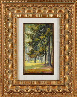 Морозов Константин Феофанович. Хвойный лес 